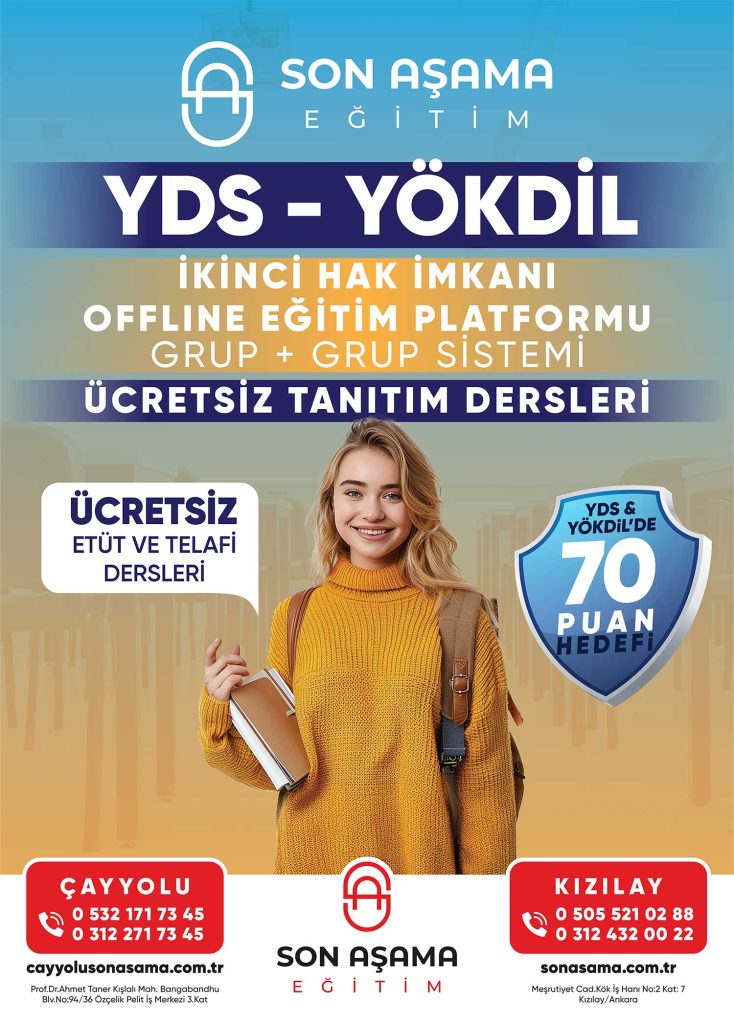 yds kursu, yökdil kursu
